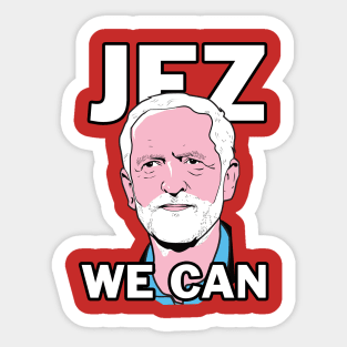 Jez We Can Sticker